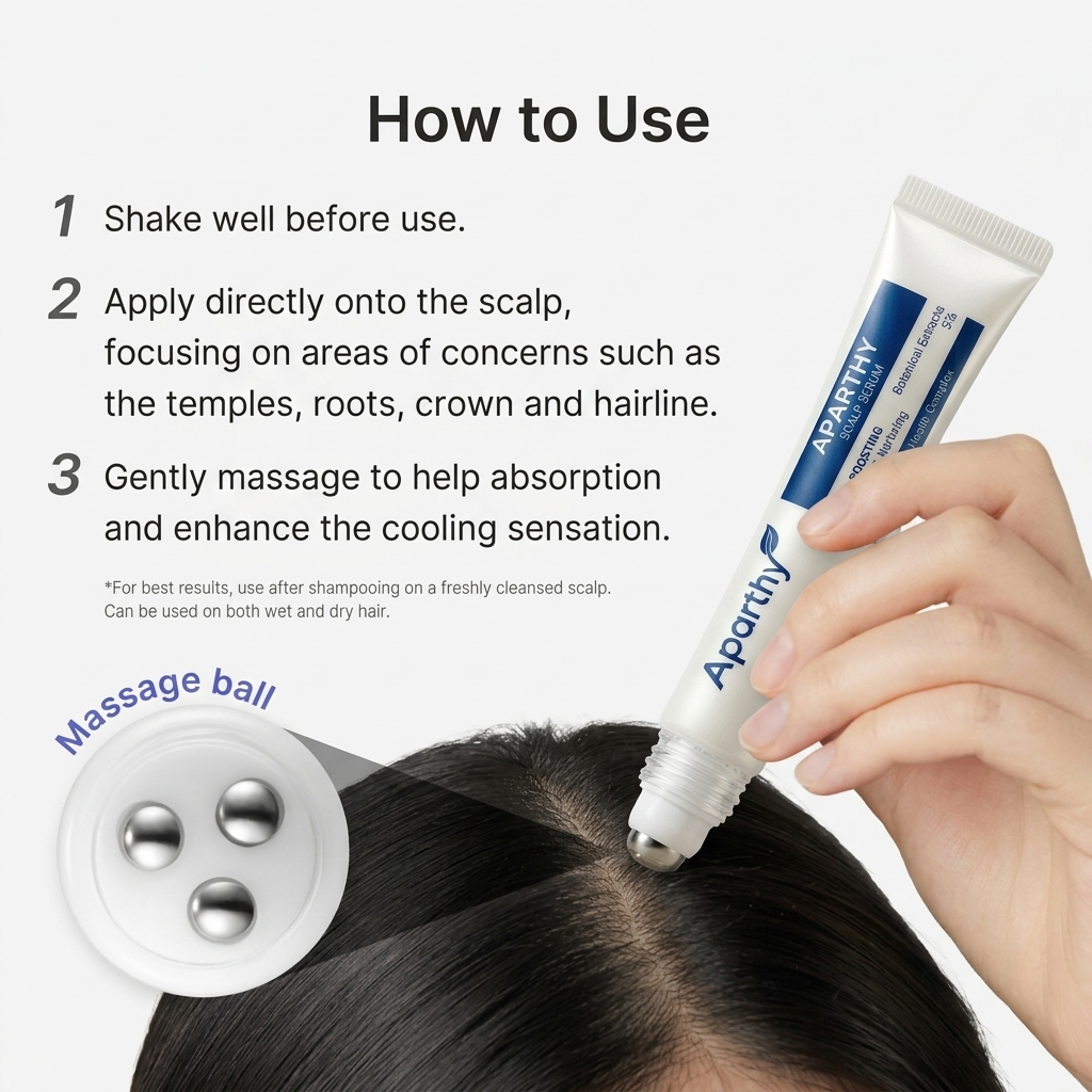 Deoxyribose Scalp Roller